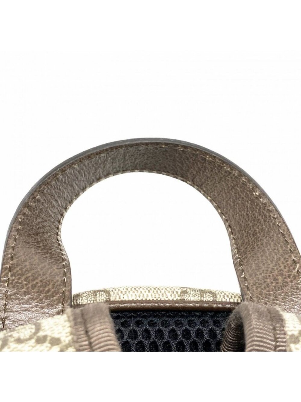 Gucci Backpack Ophidia Beige Brown Gold - Picture 8 of 10